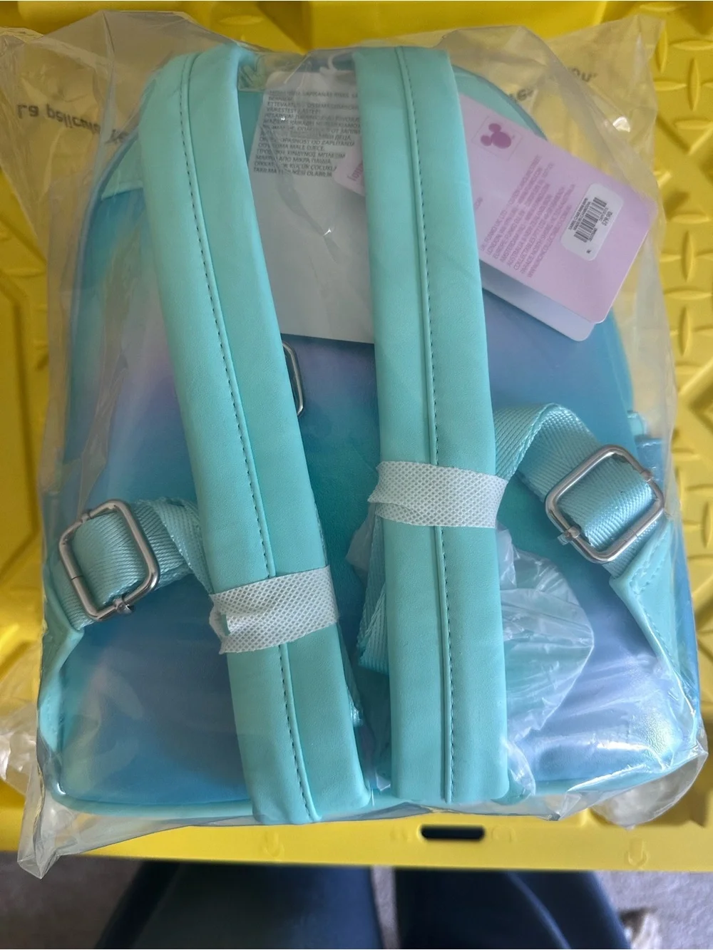 Disney Teal Mermaid Seashell Cake Backpack with Pink & Purple Accents